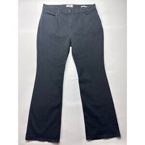 Wrangler Women's High Rise Bold Boot Black Jeans -‎ Size 16x30 (34x29)